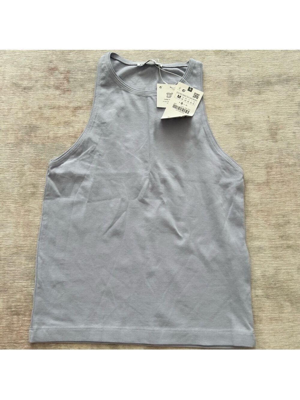 Zara Light Purple Tank Top Medium NWT